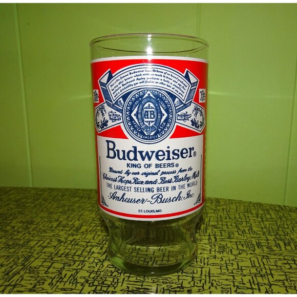 Vintage Budweiser King of Beers Glass Anheuser Busch - Picture 4 of 11